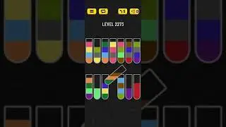 Water sort puzzle level 2273