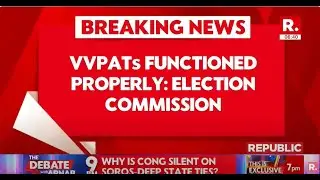 ECI Rubbishes All Claims, Says, 'No EVM VVPAT Mismatch'