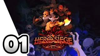 Геймплей Hero Siege &mdash; тёмная фэнтезийная пиксельная ролевая игра (геймплей для ПК) &mdash; давайте поиграем, часть 1