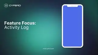 Feature Focus - Activity Log