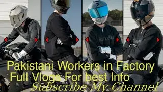 Iran Helmet Factory Tour: Skilled Pakistani Workers in Action | Skilled Pakistani Workers in Iran