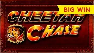 Cheetah Chase Slot - BIG WIN - GREAT Bonus!