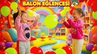 🎈BALON partimiz başlıyoor 🌈🎈Figen su ve Beren balon partisinde🌈😱