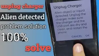 Unplug Charger Alien object or liquid detected problem OPPO A53 #trendingvideo#repair#repair #viral