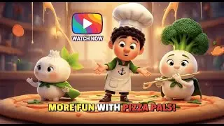 Tiny Chef Mino Makes a Magical Mini Pizza | Pixar Style Cooking Show