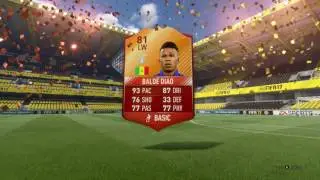 FIFA 17 FUT Ultimate Team - Keita Balde Diao TOTT Pack Opening