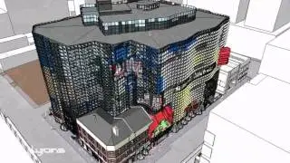 RMIT University - Swanston Academic Building architectural fly-through.avi