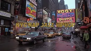 NYC Street Photography: Jazz Rap Soul Music, Vintage City Vibes & Urban Soundscapes