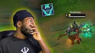 Using Mordekaiser for the first time in League Of Legends