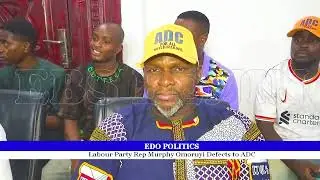 EDO POLITICS :   Labour Party Rep Murphy Omoruyi Defects to ADC
