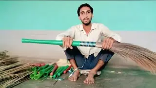 pipe jhadu kaise banaen 500 gram mein pipe jhadu behtarin quality ka