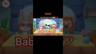 baby Bus Game four kids /Fun #kids  #ytshorts #kidscartoon #shorts#games#babybus