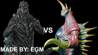 Reacting Godzilla vs Gigan Rex Epic Battle Stop Motion