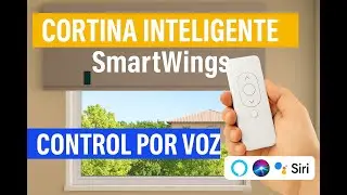 SmartWings Cortina Inteligente. Unboxing, Instalación y Opinión