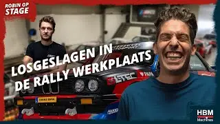 In 10 min een versnellingsbak wisselen! | Robin loopt stage in een rally werkplaats 🚘#1