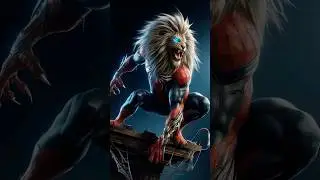 Spiderman | Lion | Fusions | ai hybrid animals video editing #hybrid #animals #fusion #videoediting