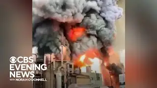 Massive fire erupts at Illinois chemical plant