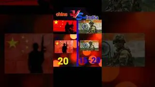 India Army vs China Army | Military Power Comparison 2025 🇮🇳🇨🇳 #indianarmy #chinaarmy #shorts