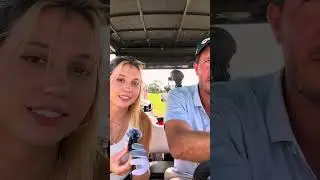 Golf Cart Interview with Pro Golfer