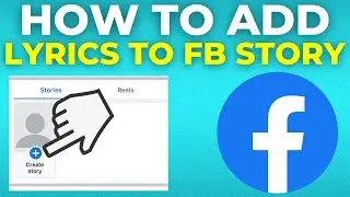 Как добавить текст песни в историю Facebook (2025)
