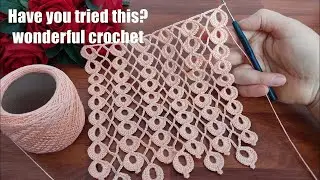 🔥 This Crochet Lace Pattern Is Blowing Up! Perfect for Wearables