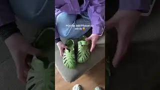 Es ist ein Match! #monstera #shoes #plants #plantlover #sneakers
