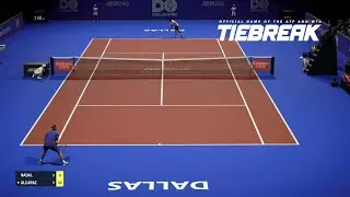 TIEBREAK - Carlos Alcaraz Vs Rafael Nadal I Dallas Open I Legendary AI (PS5)