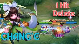 Chang'e One Hit Delete - Best Damage Build & Emblem 2023 - Mobile Legends - MLBB