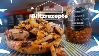 ⚡  HENZES BLITZREZEPTE EXPRESS |  BBQ-Schweinefilet Sandwich