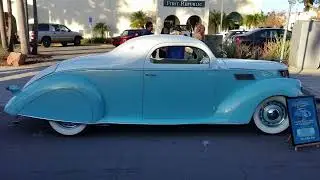 1937 Lincoln Zephyr Coupe V12 Engine Rick Dore Built 