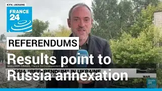 Ukraine 'sham' referendum results point to Russia annexation &bull; FRANCE 24 English