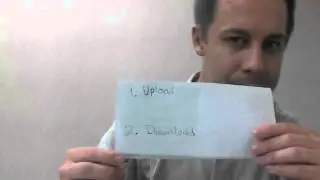 ASL (American Sign Language) for:  Upload & Download