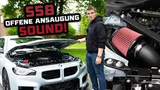 THIS is what an open intake should sound like! S58 Dual Cone by 55Parts