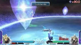 FF Dissidia Duodecim - Sefiro Crescent Vs Sefiro Crescent - Party Ghost Battle Boss Run (Part 1)