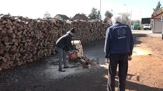 Poskupelo ogrevno drvo