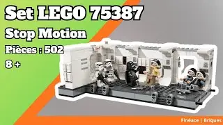 LEGO Stop motion animation | Star Wars 75387 – Boarding the Tantive IV 🚀