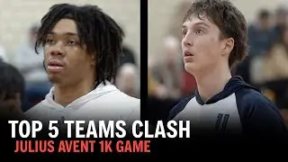#2 BERGEN CATHOLIC HOSTS #4 CHRISTIAN BROTHERS ACADEMY !!! JULIUS AVENT 1K GAME