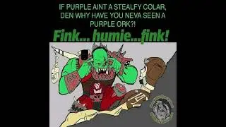 FINK, HUMIE! FINK! | Warhammer 40k meme dub