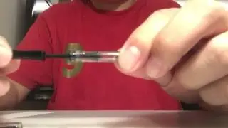 How to disassemble your fountain pen ink converter