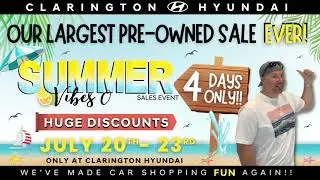 Summer Vibes Only Sales Event