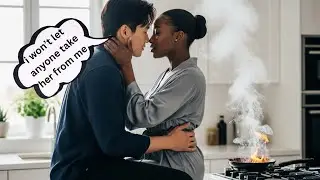 Rich Korean Heir Was Cold To His African Wife But When Another Man Want's Her Jealousy Start.#tales