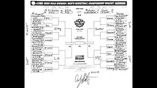 2020 March Madness bracket prediction, 50 days till season starts