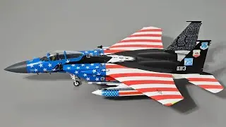JC Wings Military 1/72 144th Fighter Wing Heritage F-15C Eagle Model Airplane Review