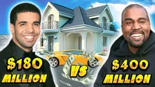 Drake VS Kanye West - Lifestyle War 2023 | Net Worth,Rich Life, Salary,Spending Millions