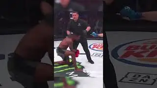 Solid takedown defense by the ref? 🤔