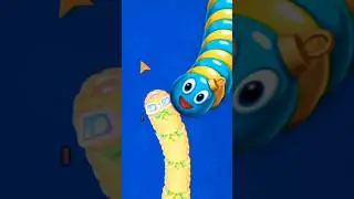 Cacing Nanas Barbar 🍍👀 #wormszone #gaming #shortvideo
