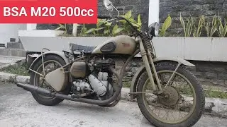 MOTOR BSA M20 500cc 1948 CUSTOM