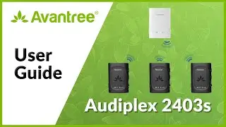 Receiver Transmitter Wireless Dongle Set; Connect Multiple Headphones - How to Use Audiplex 2403s