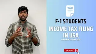 F1 Student Tax Filing in USA 2025 #F1students #taxfiling #usa #internationalstudents #opttax #tax