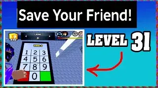 LEVEL 31 SAVE YOUR FRIEND Roblox Walkthrough [Full Guide] [How To Save Your Friend in Level 31]